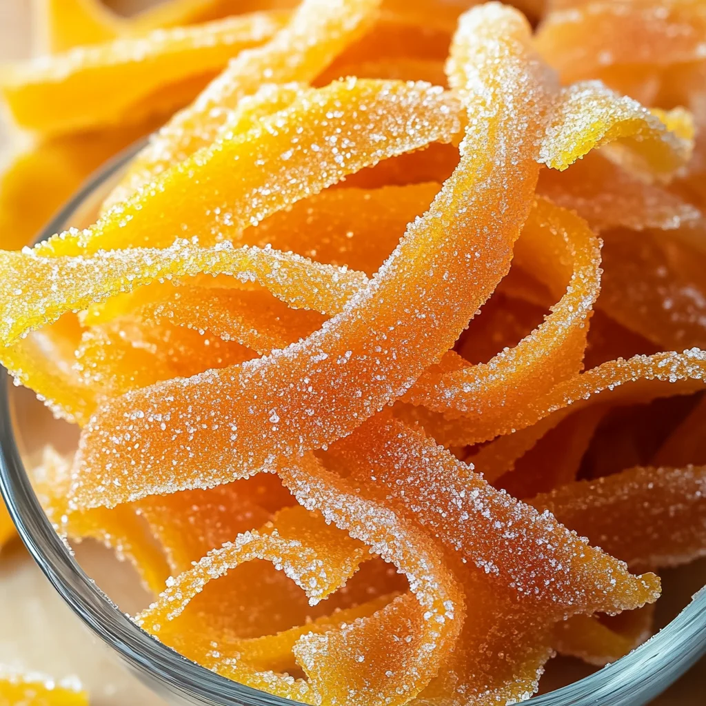 Easy Candied Orange Peel Recipe + Video