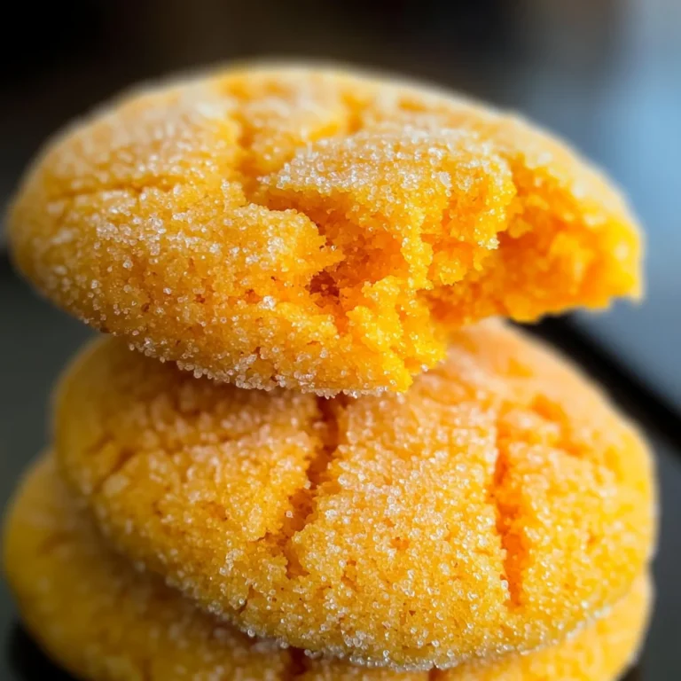 Easy Orange Cookies (With Cake Mix)