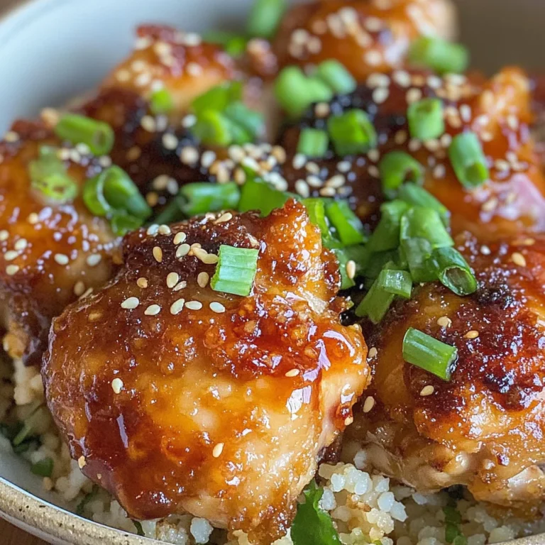 Easy Soy Garlic Chicken Thighs