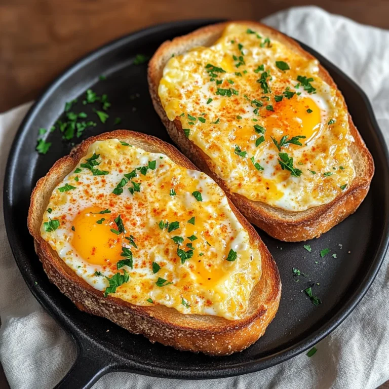 Egg and Cheese Toasts