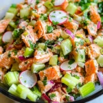 Flaky Salmon Salad