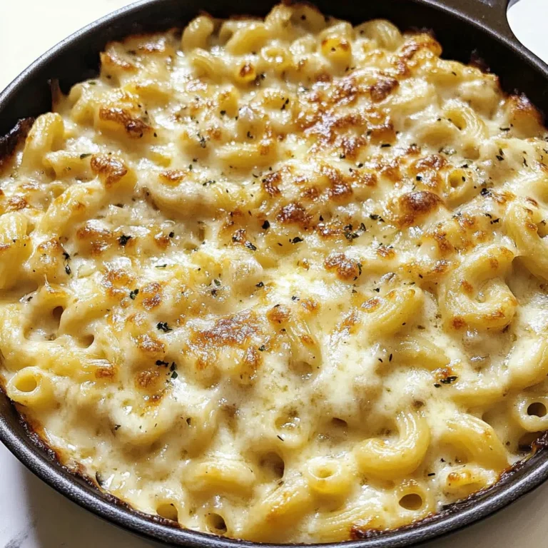 French onion soup mac & cheese
