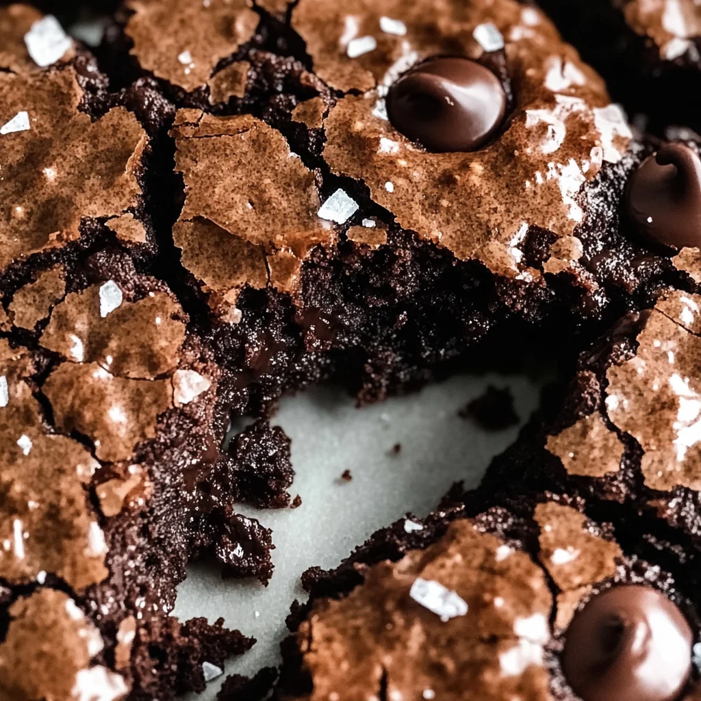 Fudgy Chewy Browkies (Brookies)