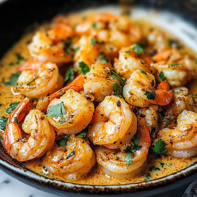 Garlic Shrimp in Coconut Milk
