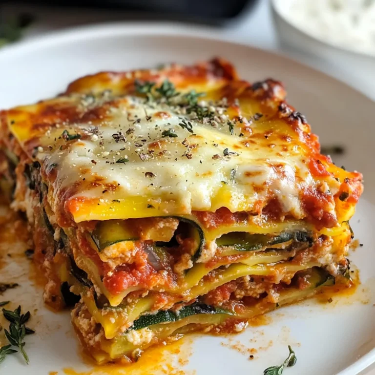 Gluten-Free Vegetarian Lasagna
