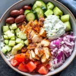 Grandma's Easy Chicken Gyro Bowls