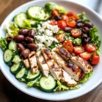 Greek Salad with Chicken