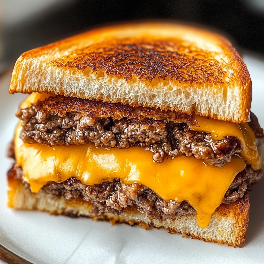 Grilled Cheese Patty Melts