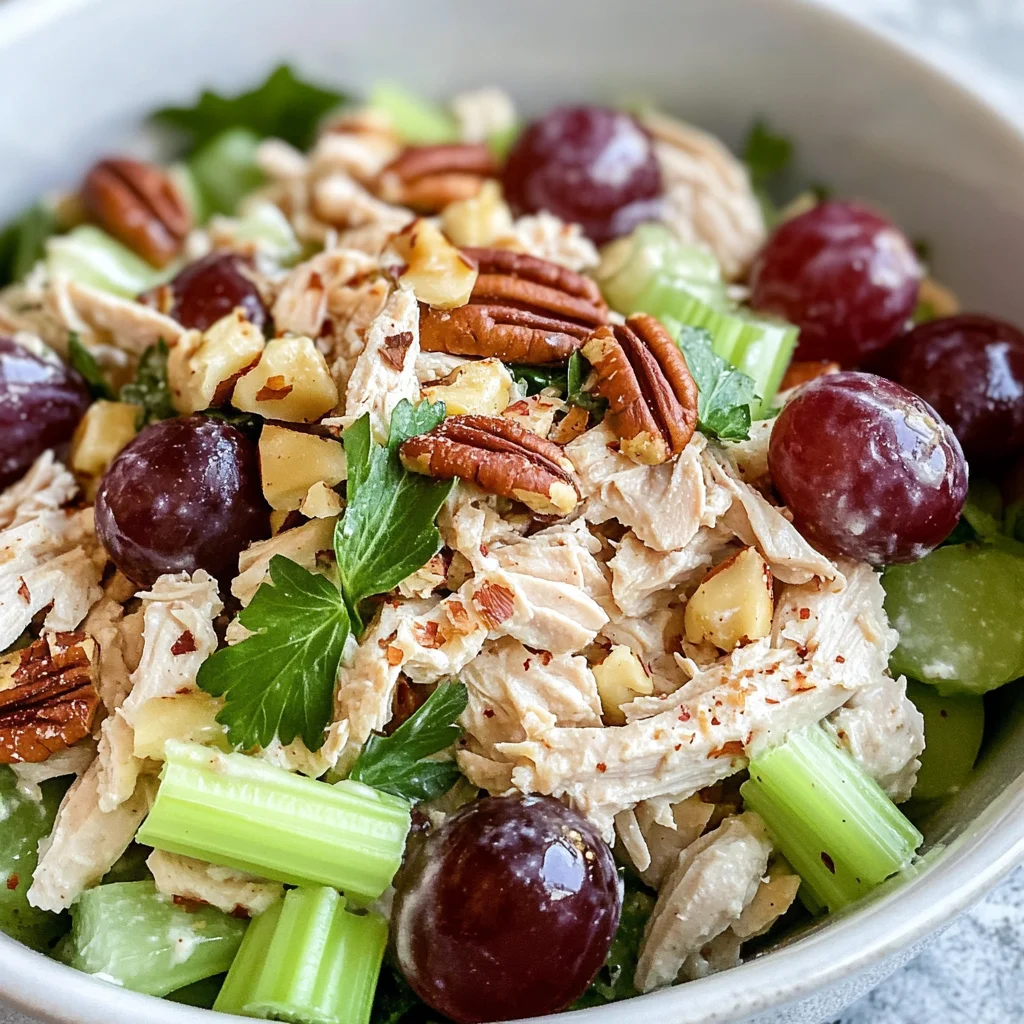 Healthy Chicken Salad with Grapes | Whole30