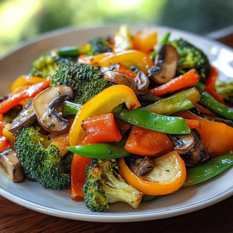 Healthy Sautéed Vegetables – Quick, Flavorful & Nutritious Side