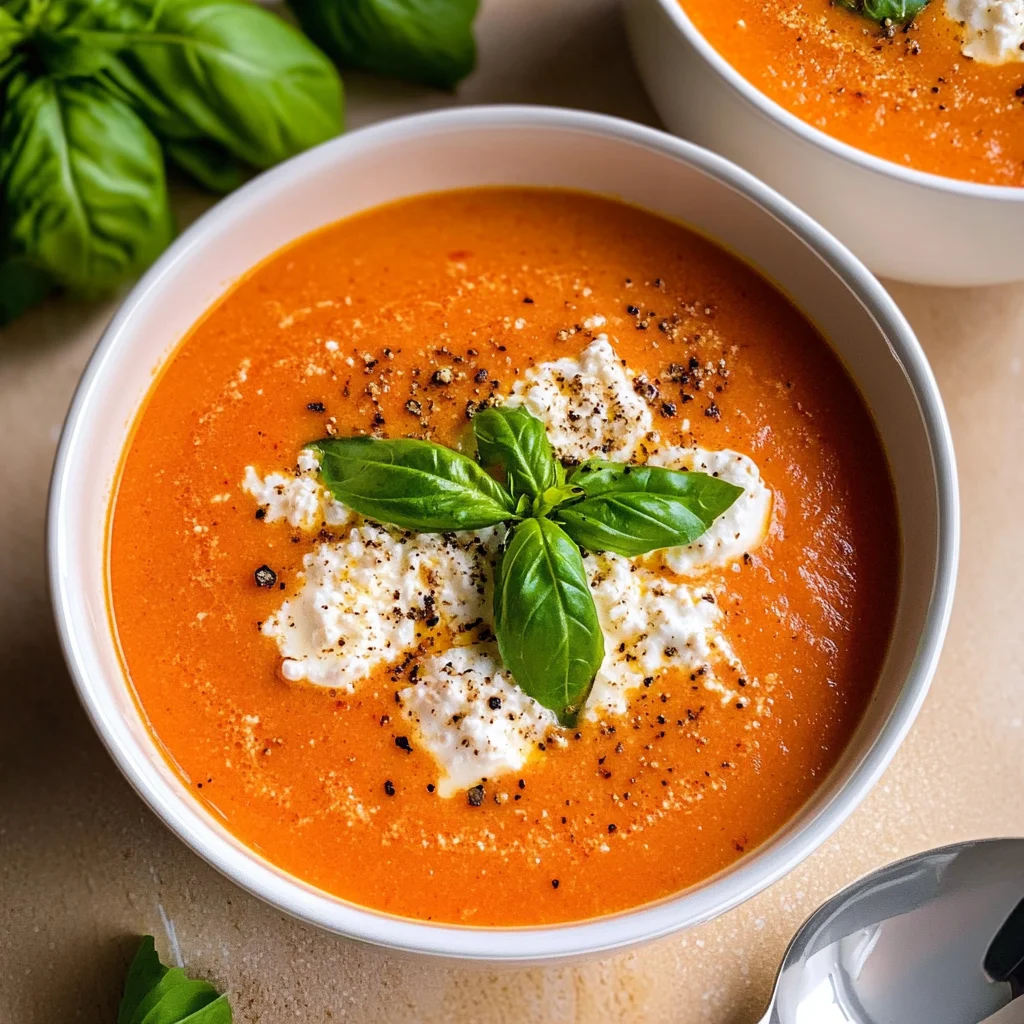 High Protein Tomato Soup