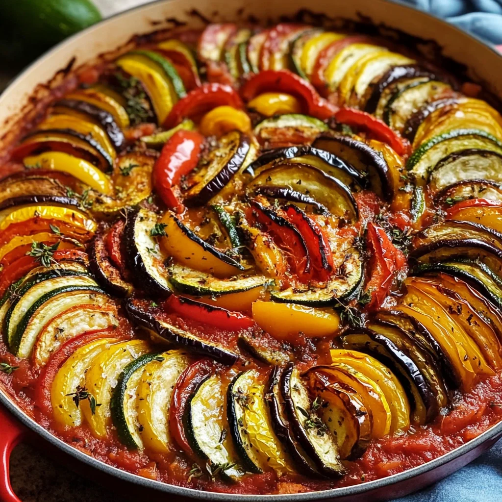 Homemade Classic French Ratatouille