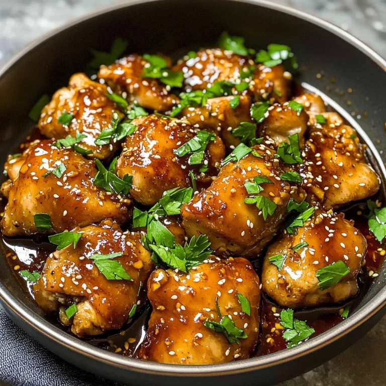 Honey Garlic Chicken Recipe