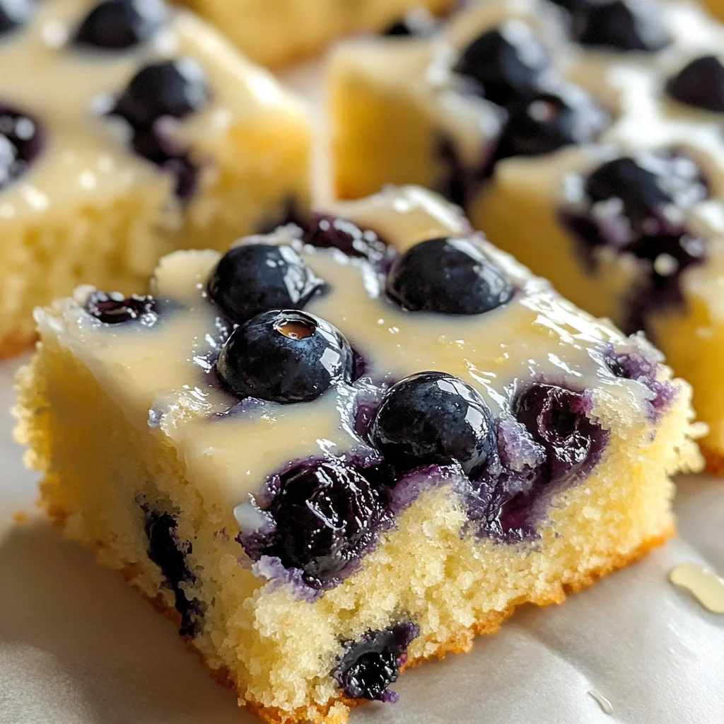 Lemon Blueberry Sheet Cake