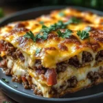Low-Carb Bacon Cheeseburger Casserole: A Delicious and Easy Recipe for Keto Lovers