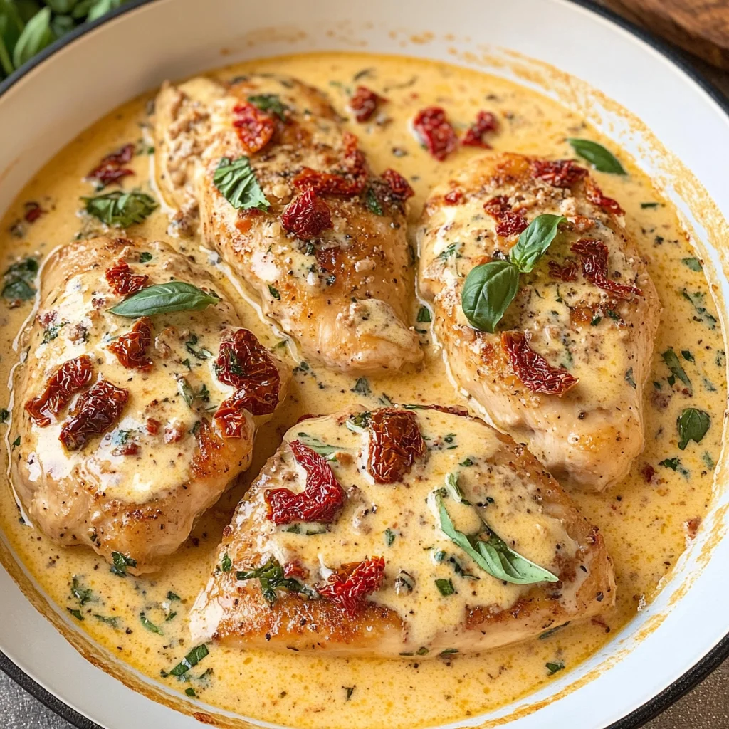 Marry Me Chicken (In a Sun-Dried Tomato Cream Sauce)