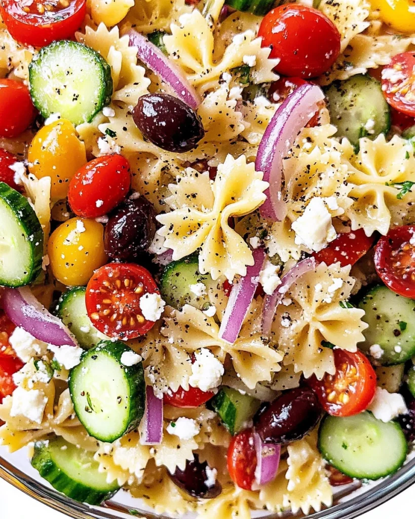 Mediterranean Pasta Salad