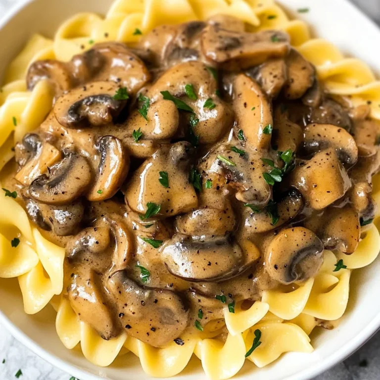 Mushroom Stroganoff