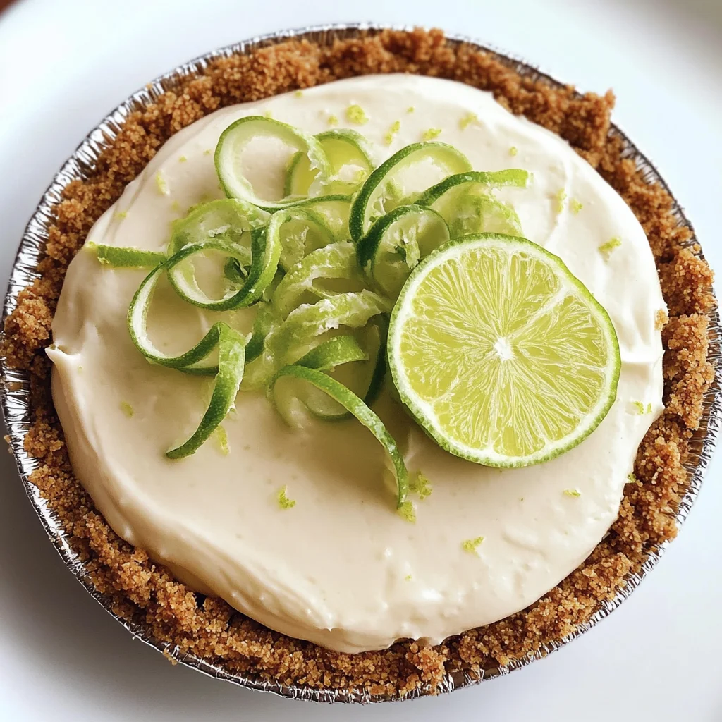 No-Bake Skinny Key Lime Pie