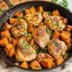 One-Pan Chicken and Sweet Potato Skillet