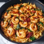 One Pot "Marry Me" Shrimp and Orzo Pasta