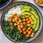 Peanut Chickpea Buddha Bowl