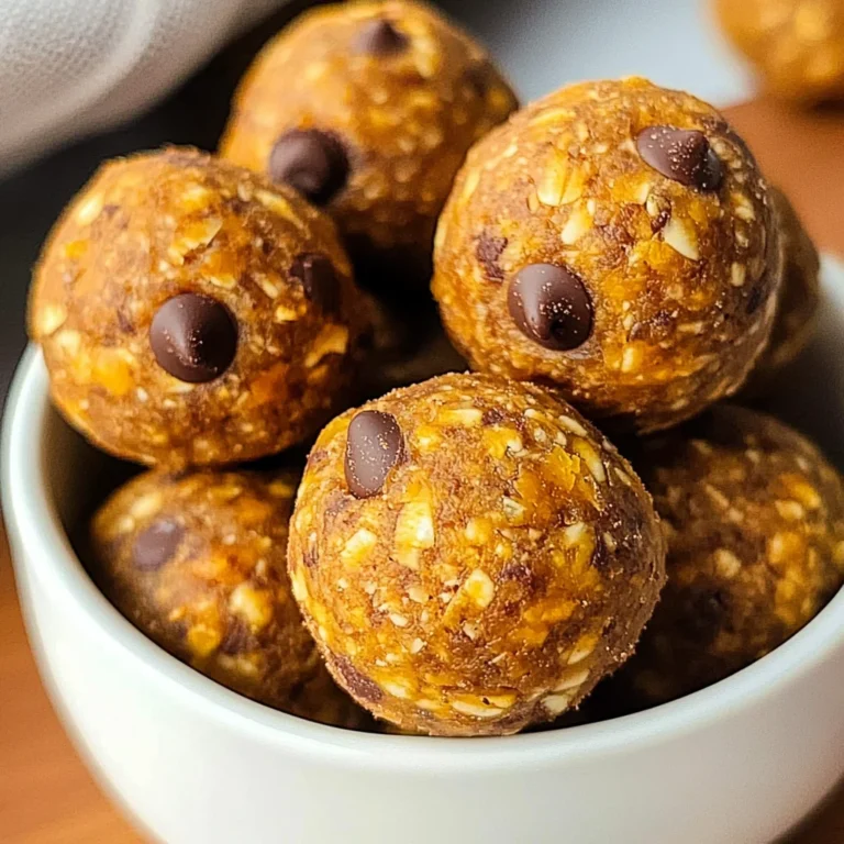 Pumpkin Protein Balls