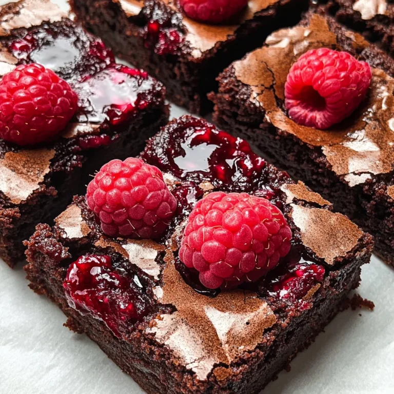 Raspberry Brownies
