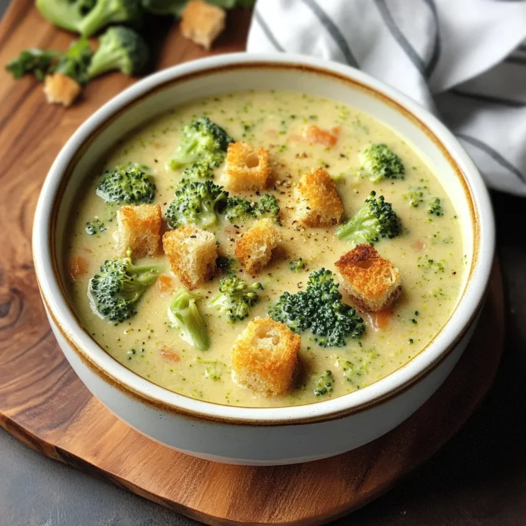 Smoked Gouda Broccoli Soup