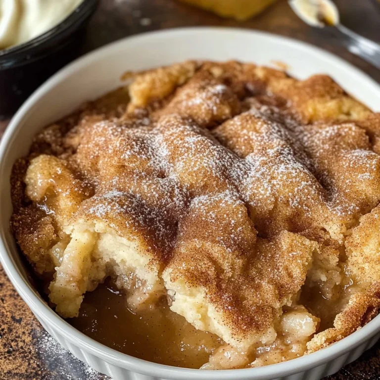 Snickerdoodle Cobbler