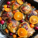 Sweet and Savory Roasted Orange Chicken