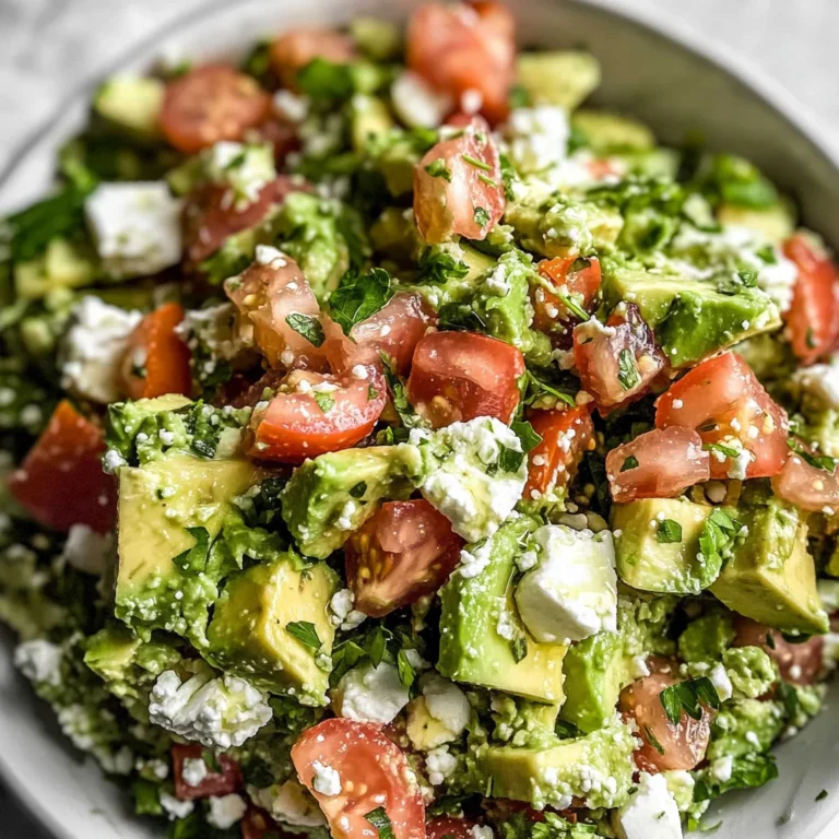 The Best Avocado Feta Dip