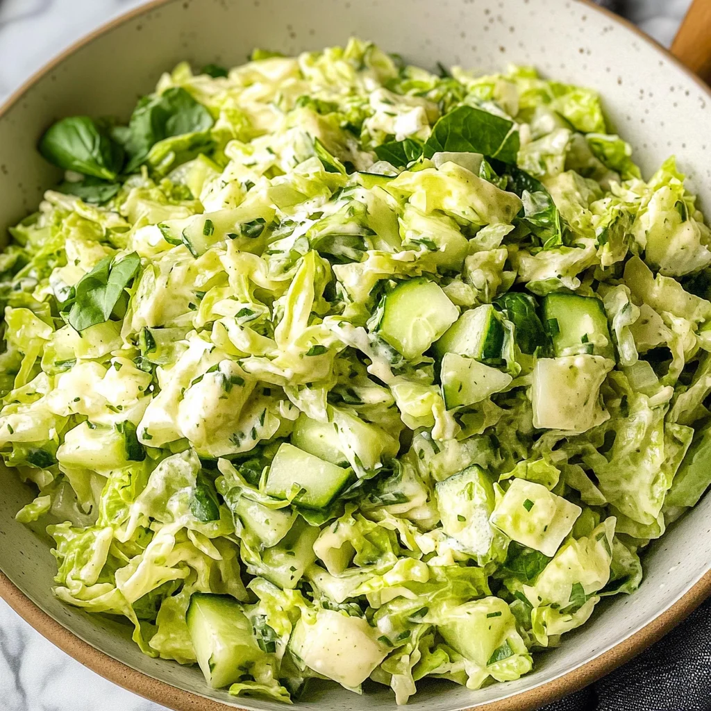 TikTok Green Goddess Salad (Baked by Melissa)