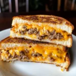 Ultimate Cheesy Ground Beef Melt