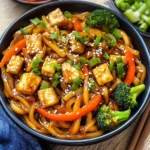 Vegan Teriyaki Noodle Bowl