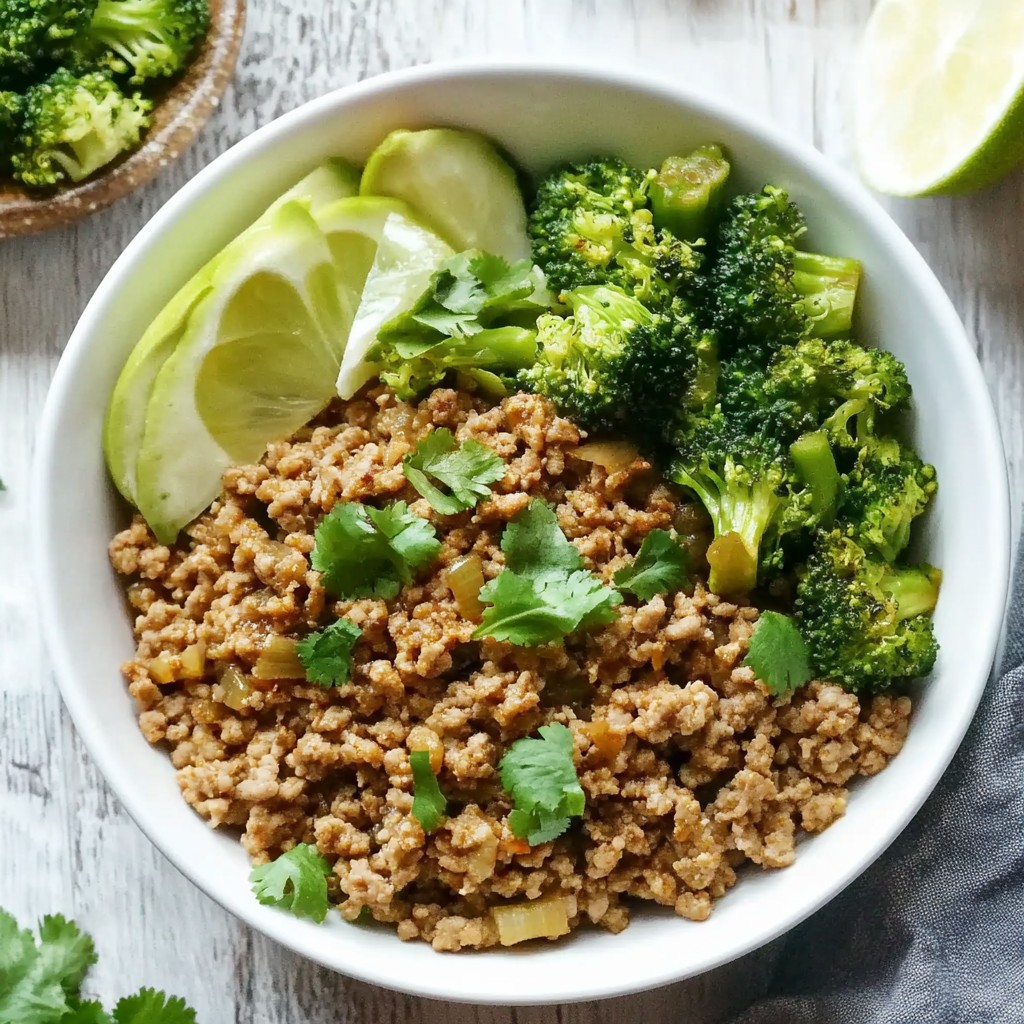 Sweet and Spicy Ground Turkey & Broccoli Bowls: An Incredible, Flavorful 7-Ingredient Weeknight Meal
