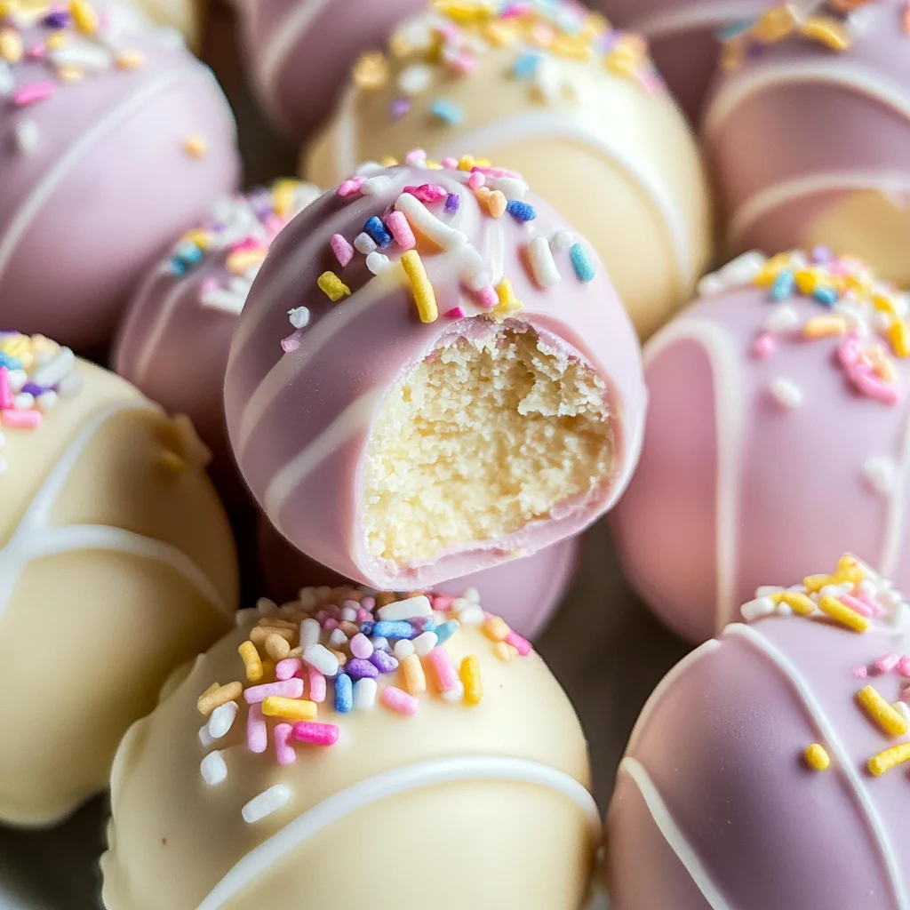 Banana Pudding Easter Truffles