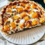 Butternut Squash, Caramelized Onion, and Goat Cheese Quiche