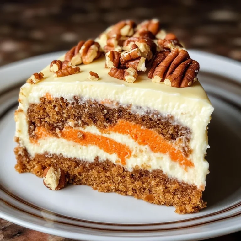 Carrot Cake Cheesecake The Best of Both Worlds