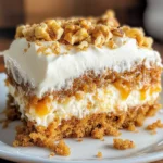 Carrot Cake Poke Cake