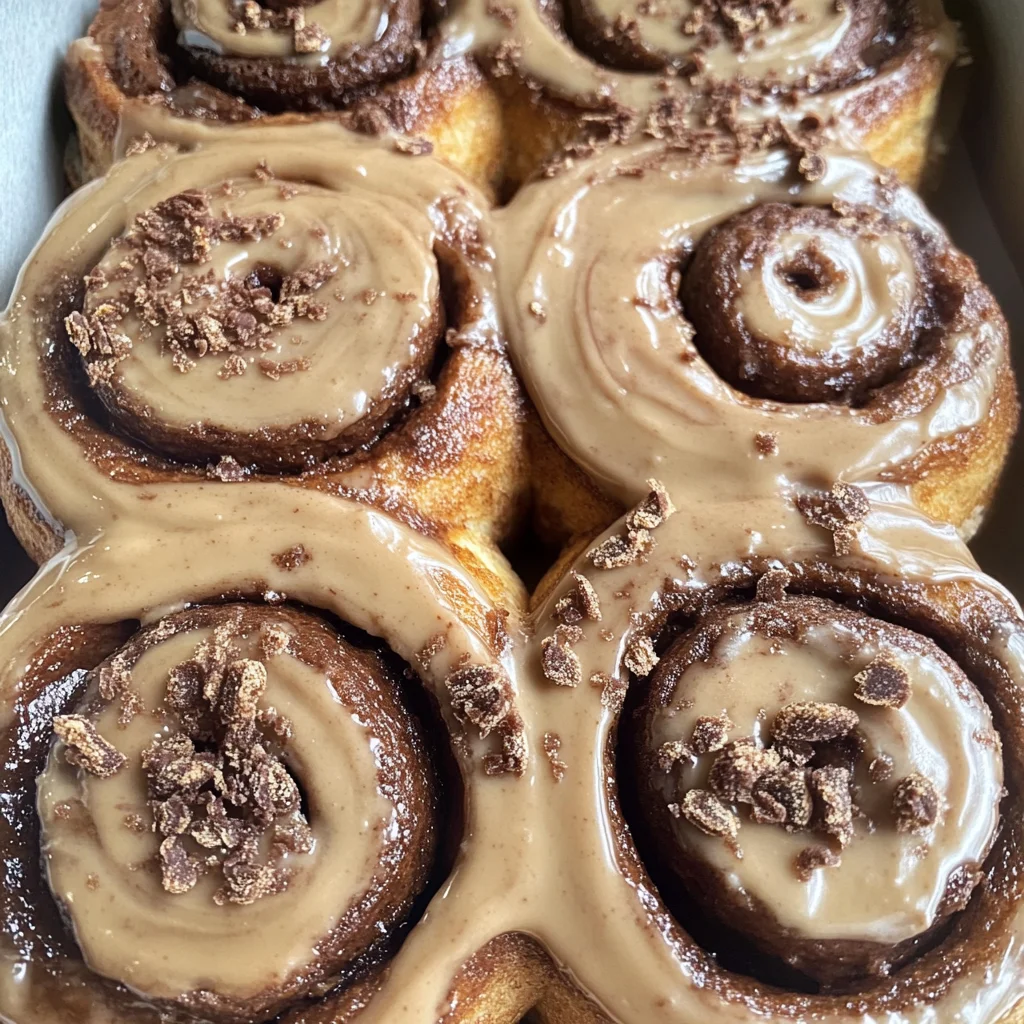 Chocolate Cinnamon Roll with Espresso Cream Cheese Icing