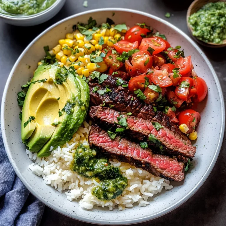 Cilantro Lime Steak Bowls