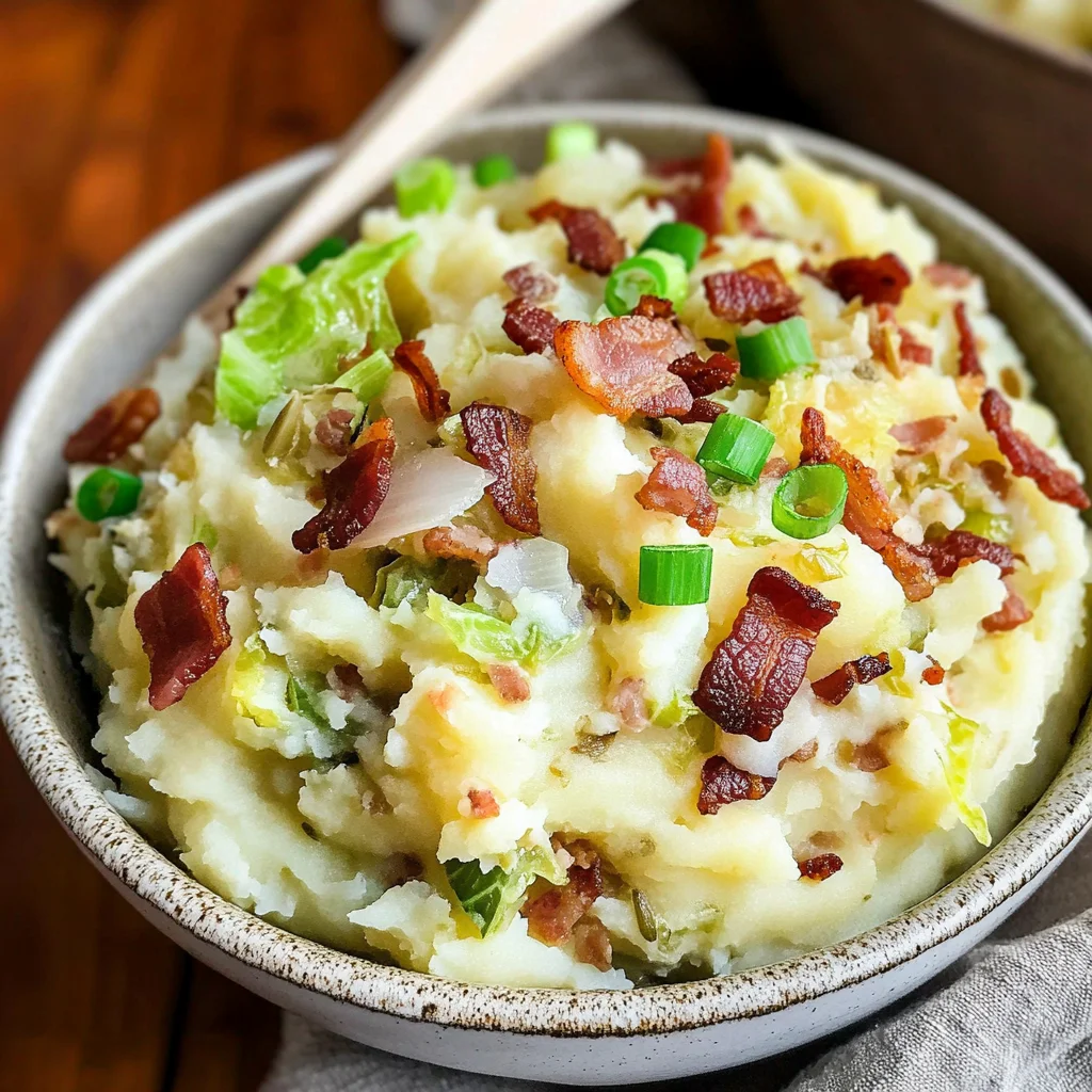 Colcannon Recipe- Irish Mashed Potatoes