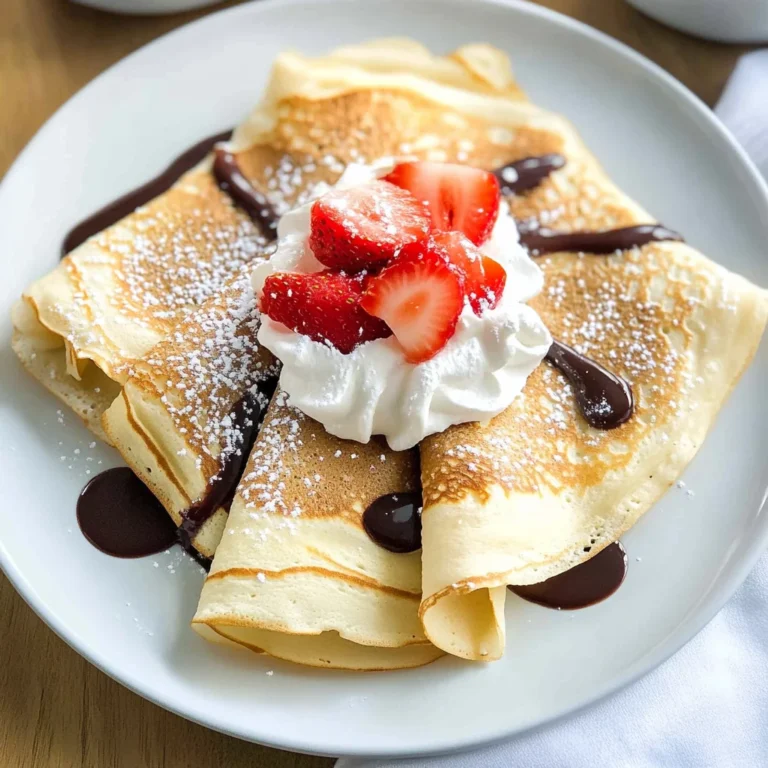 Crepe Recipe
