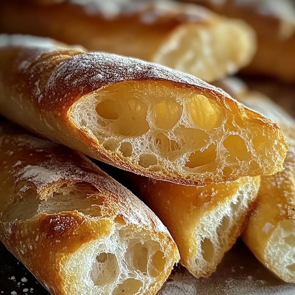 Crusty Mini Baguettes