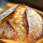 Dutch Oven No Knead Crusty Bread