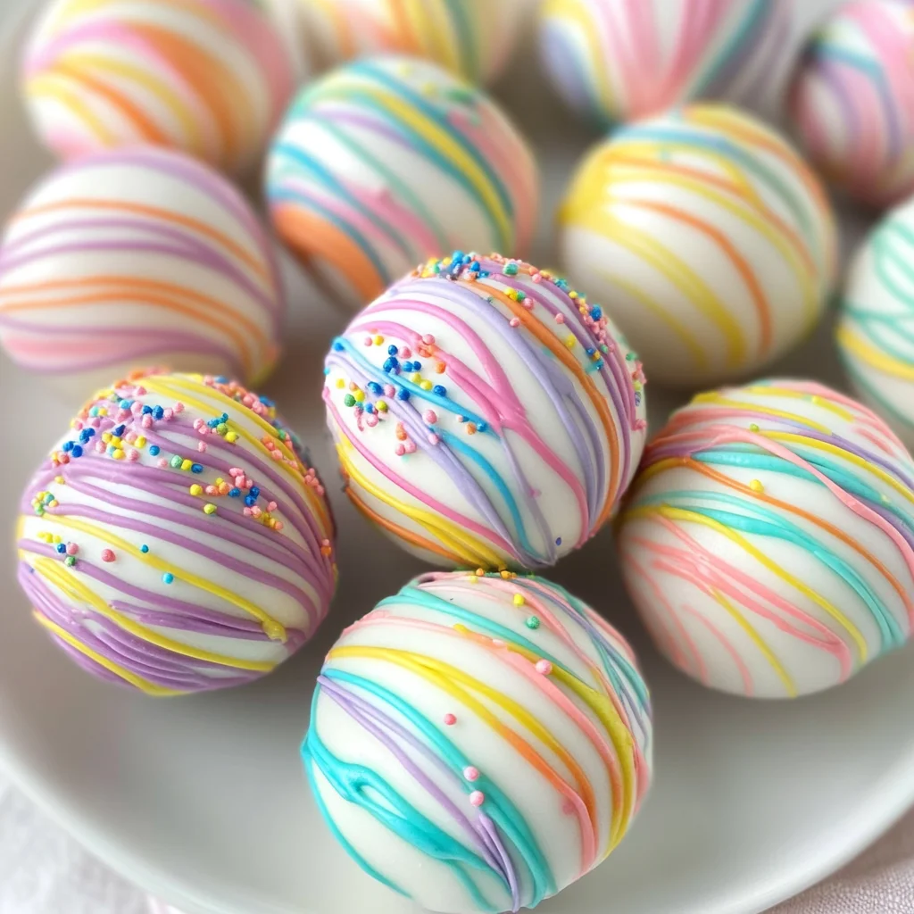 Easter Egg Oreo Cookie Balls