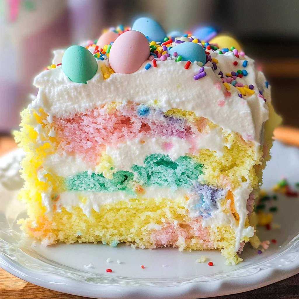 Easter Poke Cake