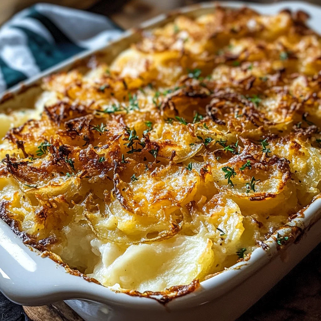 French Onion Funeral Potatoes