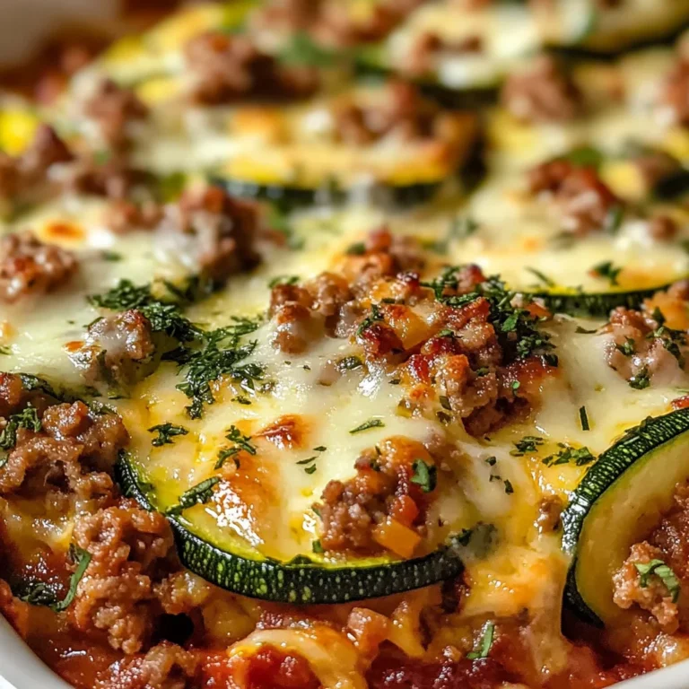 Ground Turkey Zucchini Casserole – Healthy Comfort Food